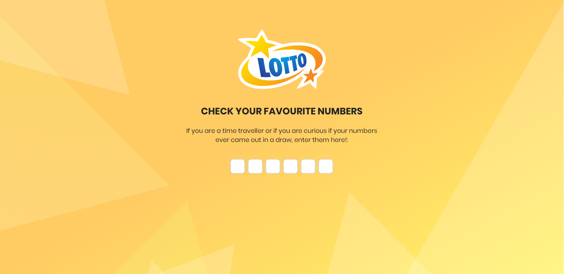 Lotto | Your numbers screenshot
